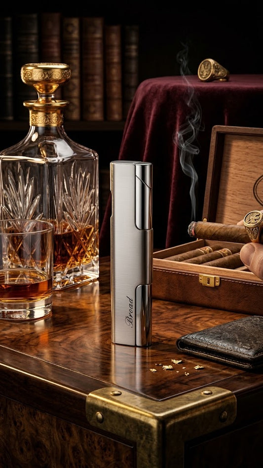The 'Broad' Elite – Luxury Jet Flame Lighter