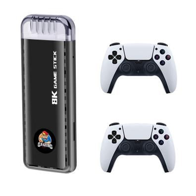 Ultimate 8K Retro Gaming Console – Plug & Play TV Game Stick with 2 Wireless Gamepads