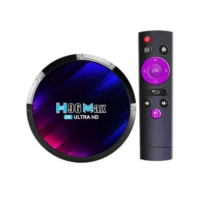 H96 Max 8K Ultra HD Smart Android TV Box with Voice Remote