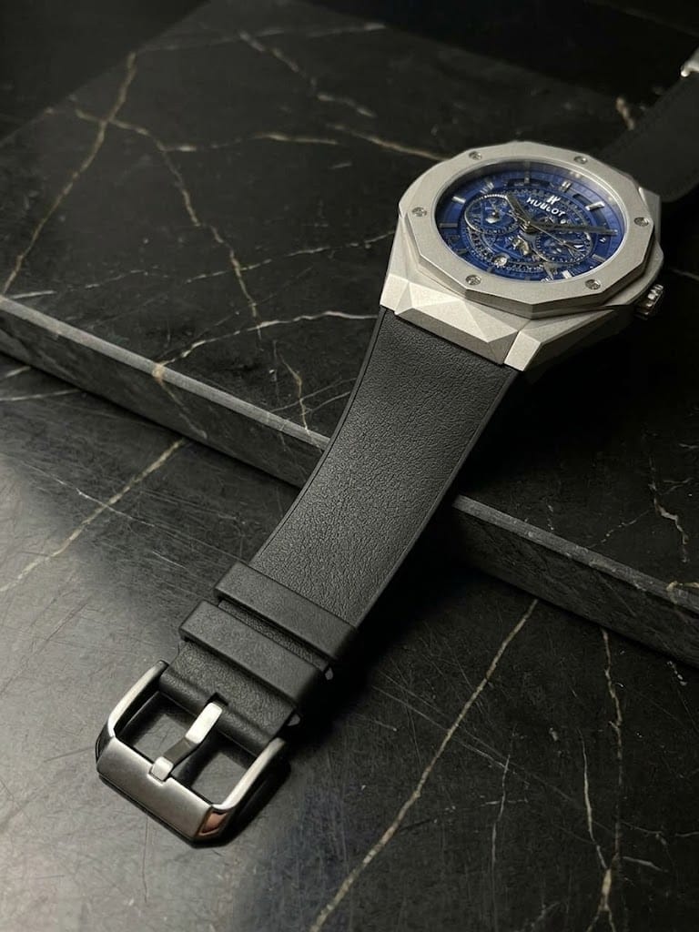 Hublot Classic Blue Fusion Chronograph